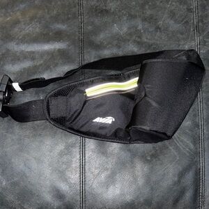 Avia Black Waist Running Bag